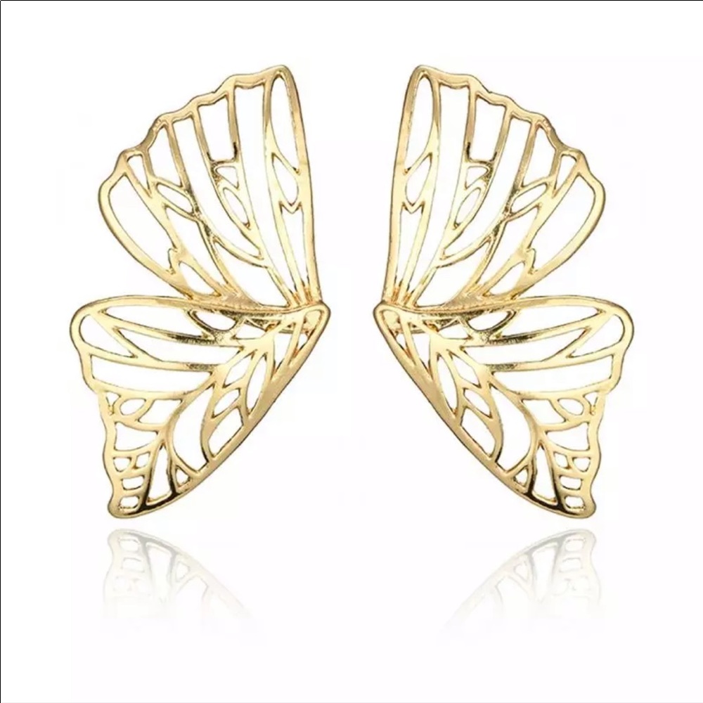 Butterfly earrings - Picture 3 of 8